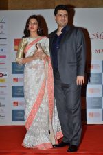 Sonali Bendre at the red carpet for Manish Malhotra Show Men for Mijwan in Mumbai on 1st April 2014